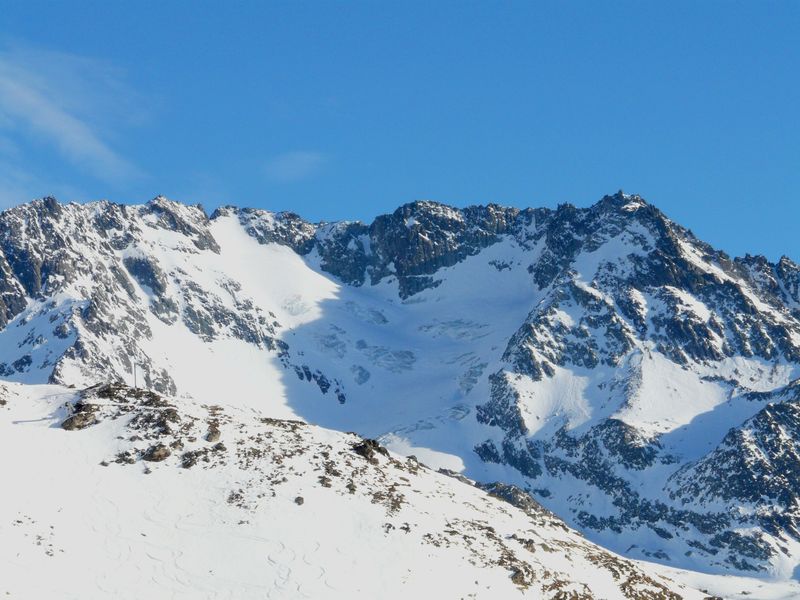 Le glacier de Peclet