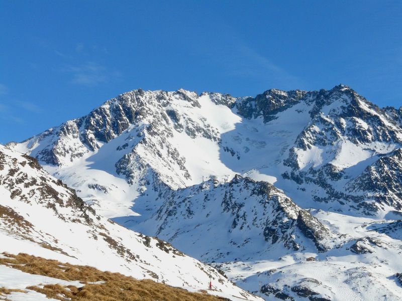 Le glacier de Peclet